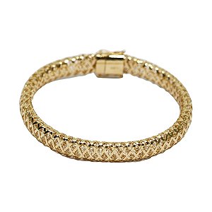 Bracelete Filigrana Ouro 18k