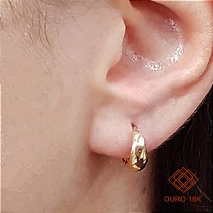 Brinco Argola Pequena Ouro 18k