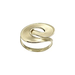 Anel Ouro 18k Fosco
