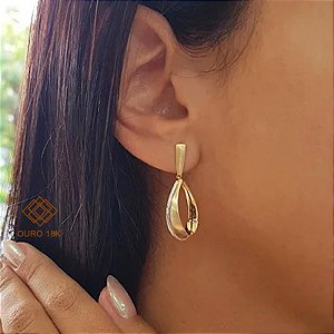 Brinco Duality Ouro 18k