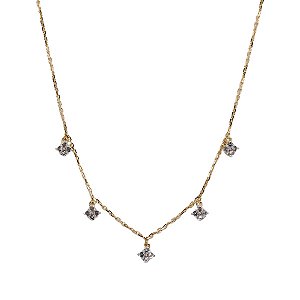 Gargantilha Topázio Ouro 18k