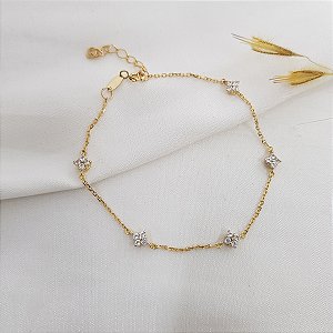 Pulseira Topázio Ouro 18k