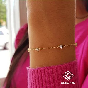 Pulseira Topázio Ouro 18k