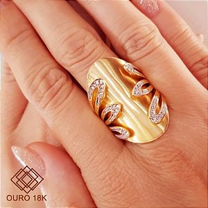 Anel Ouro 18k