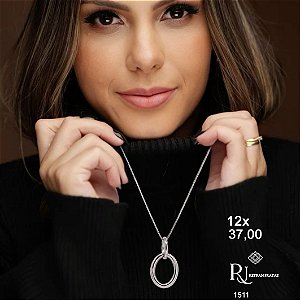 Gargantilha 2 Elos Ouro 18k