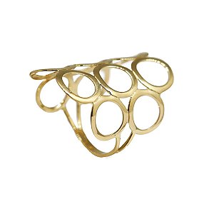 Anel 10 Mandamentos Ouro 18K