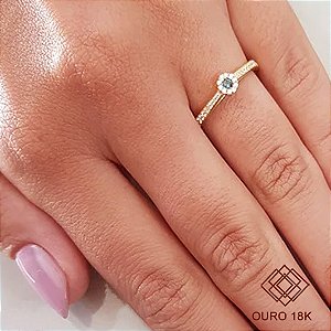 Anel Formatura Arquitetura e Urbanismo Ouro 18k - Sem emblema