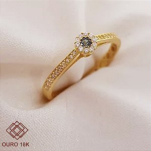 Anel Formatura Engenharia Agronômica Ouro 18k - Sem emblema