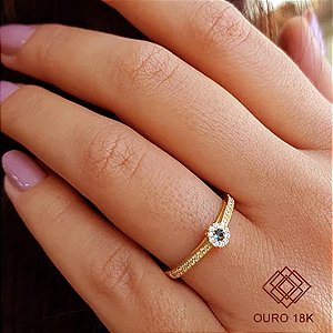 Anel Formatura Engenharia Civil Ouro 18k - Sem emblema