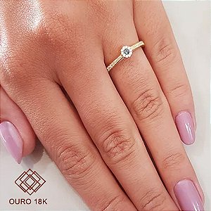 Anel Formatura Engenharia de Produção Ouro 18k - Sem emblema