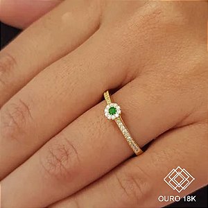 Anel Formatura Biologia Ouro 18k - Sem emblema