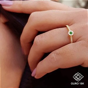 Anel Formatura Biomedicina Ouro 18k - Sem emblema