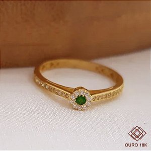 Anel Formatura Zootecnia Ouro 18k - Sem emblema