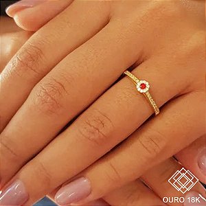 Anel Formatura Jornalismo Ouro 18k - Sem emblema