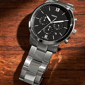 Relógio Fossil Masculino Prata FS5384/1KN