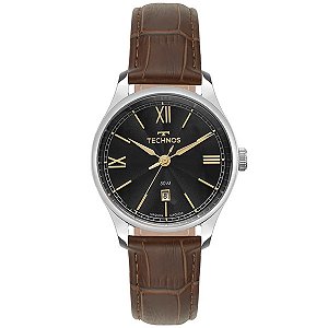 Relógio Technos Masculino Executive Prata 2115twy/0p