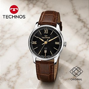 Relógio Technos Masculino Executive Prata 2115twy/0p