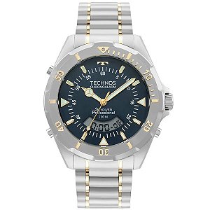 Relógio Technos Masculino Skydiver Bicolor Wt2050axn/1a