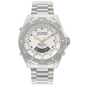 Relógio Technos Masculino Skydiver Bicolor Wt2050axn/1b