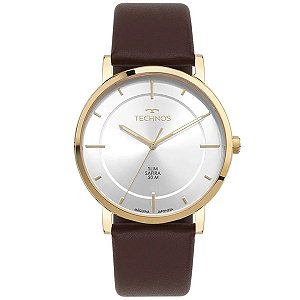 Relógio Technos Masculino Slim Dourado Gl32az/0k