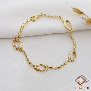 Pulseira Elos Ouro 18k