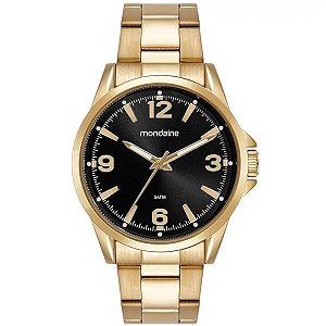 Relógio Mondaine Masculino Dourado 99807gpmvde4