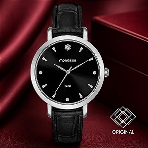 Relógio Mondaine Feminino Cristal Solitário Prata 99758l0mvnh2