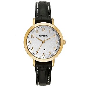 Relógio Mondaine Feminino Texturizado Dourado 99756lpmvdh1