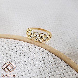 Anel Ouro 18k