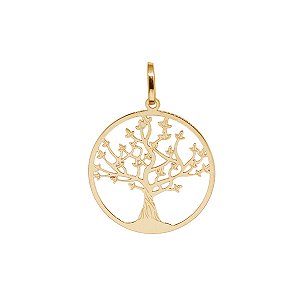 Pingente Árvore da Vida Ouro 18k
