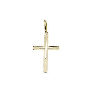 Pingente Cruz Ouro 18k