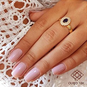 Anel Formatura Administração Ouro 18k - Sem emblema