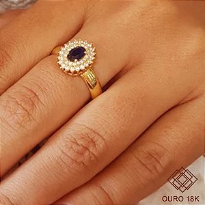 Anel Formatura Ciências da Computação Ouro 18k - Sem emblema