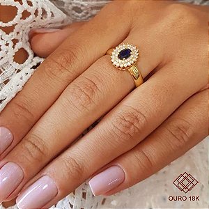 Anel Formatura Engenharia Agronômica Ouro 18k - Sem emblema