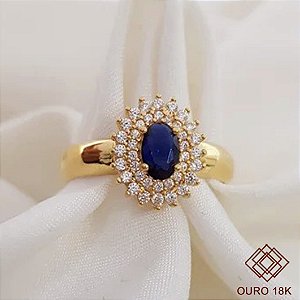 Anel Formatura Engenharia Ambiental Ouro 18k - Sem emblema