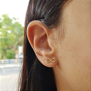 Brinco Infinito Ouro 18k