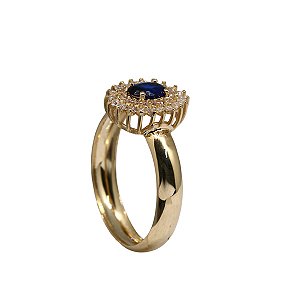 Anel Formatura Marketing Ouro 18k - Sem emblema