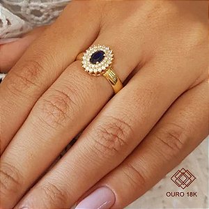 Anel Formatura Química Ouro 18k - Sem emblema