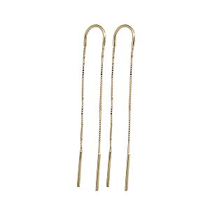 Brinco Anzol Veneziano Ouro 18k