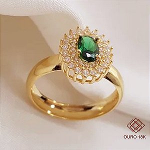 Anel Formatura Enfermagem Ouro 18k - Sem emblema