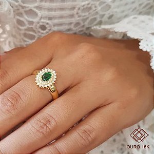 Anel Formatura Veterinária Ouro 18k - Sem emblema