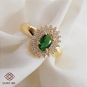 Anel Formatura Zootecnia Ouro 18k - Sem emblema