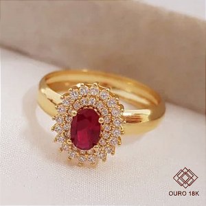 Anel Formatura Segurança do Trabalho Ouro 18k - Sem emblema