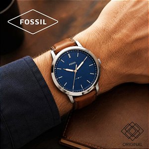 Relógio Fossil Masculino Prata Fs5304/0an