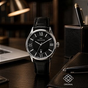 Relógio Technos Masculino Executive Prata 2115uaw/0p