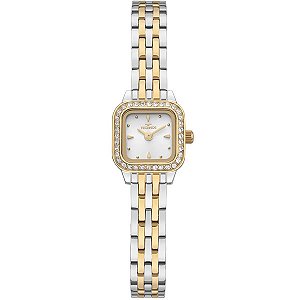 Relógio Technos Feminino Mini Petit Bicolor 1042aa/1k