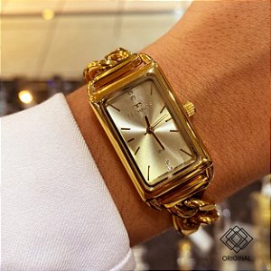 Relógio Technos Feminino Elos Dourado 2035nea/1x