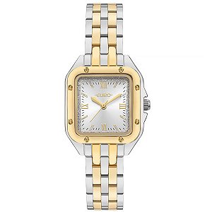 Relógio Euro Feminino Mini Bicolor Eu2035zaj/4k