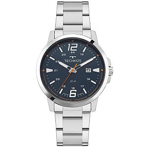 Relógio Technos Masculino Racer Basico Prata 2115ucm/1l