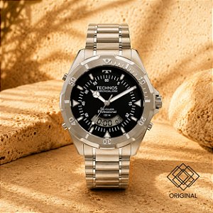 Relógio Technos Masculino Skydiver Prata Wt2050azn/1p